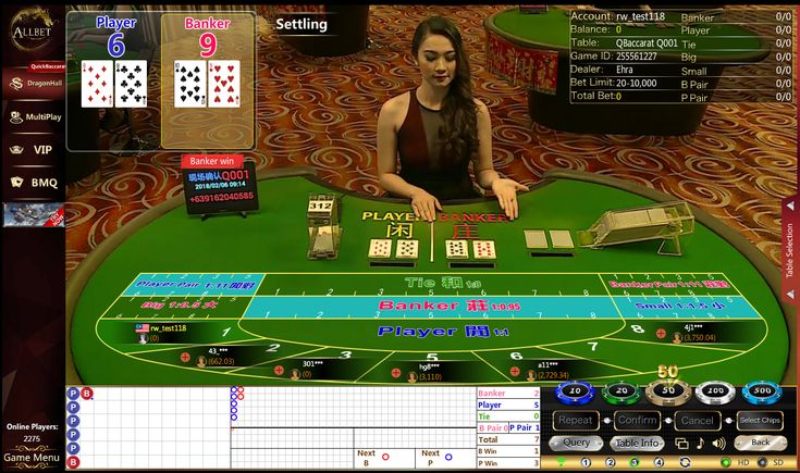 Live Casino Baccarat