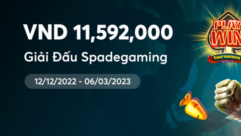 Giải đấu Spadegaming - Khuyến mãi BK8 kiếm bội tiền