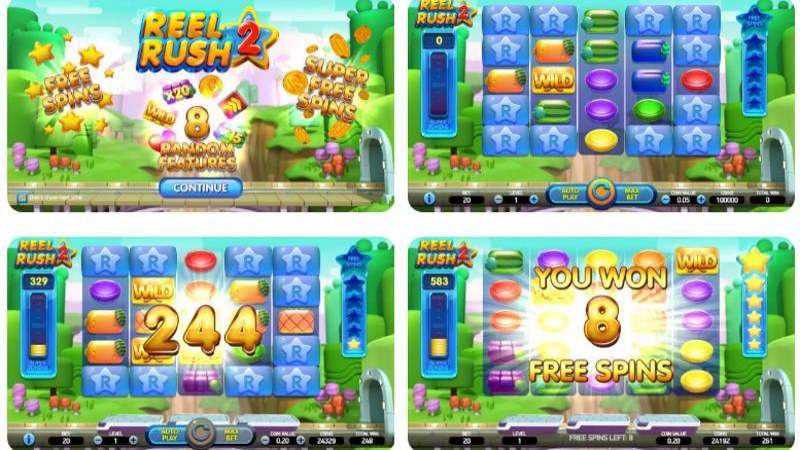 Reel Rush 2: Bước vào thế giới trái cây và nhận thưởng lớn