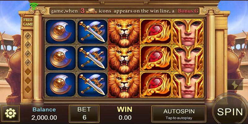 Trò chơi RomaX tại sảnh Slot