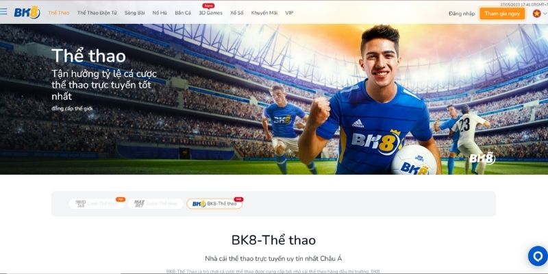 Vì sao nên chọn chơi cá độ bóng đá online tại BK8?